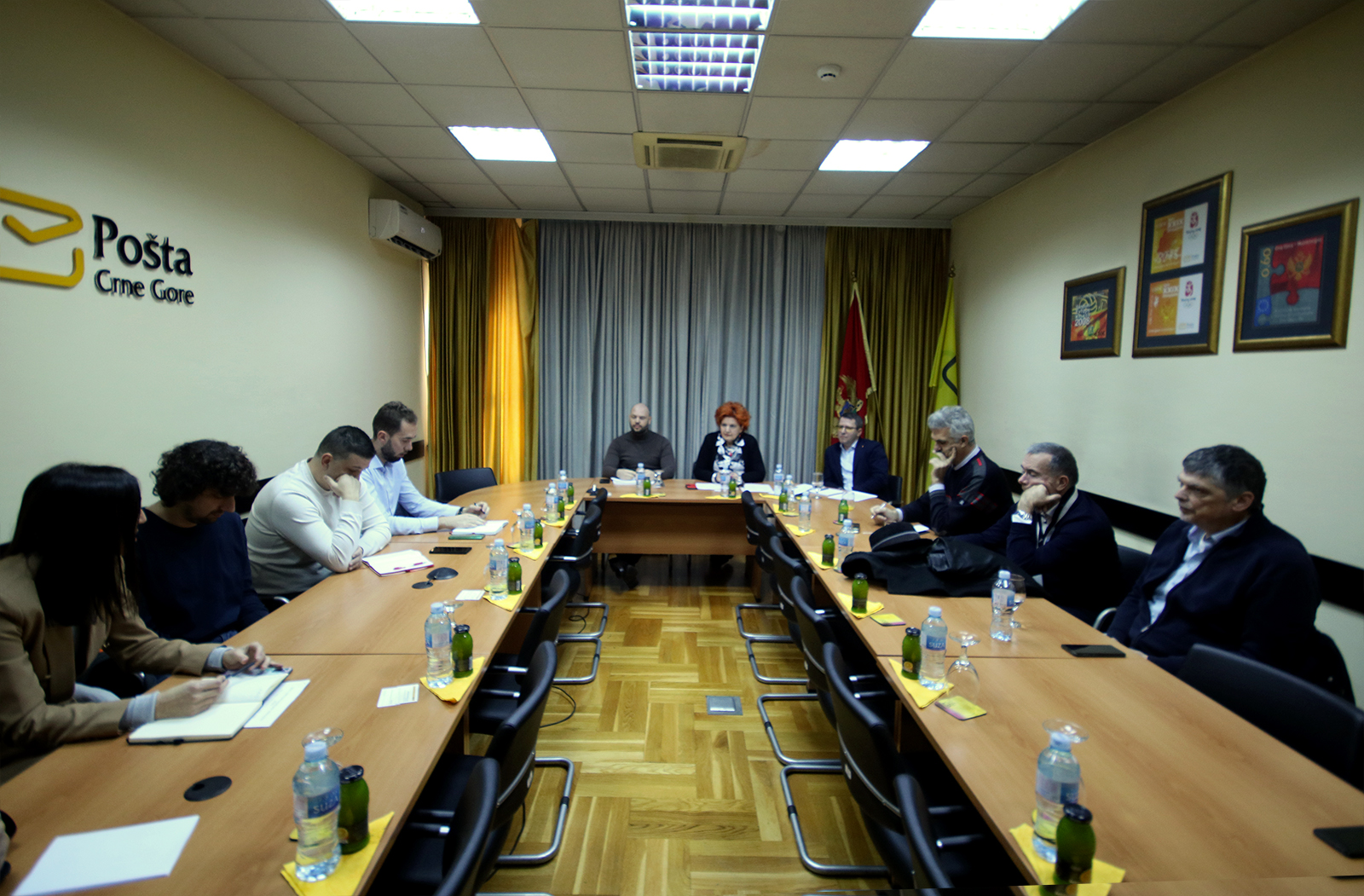 Pošta Crne Gore i Ministarstvo javne uprave razgovarali o saradnji